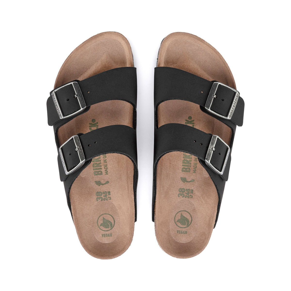 Arizona Black BirkiBuc/Microfibre Vegan