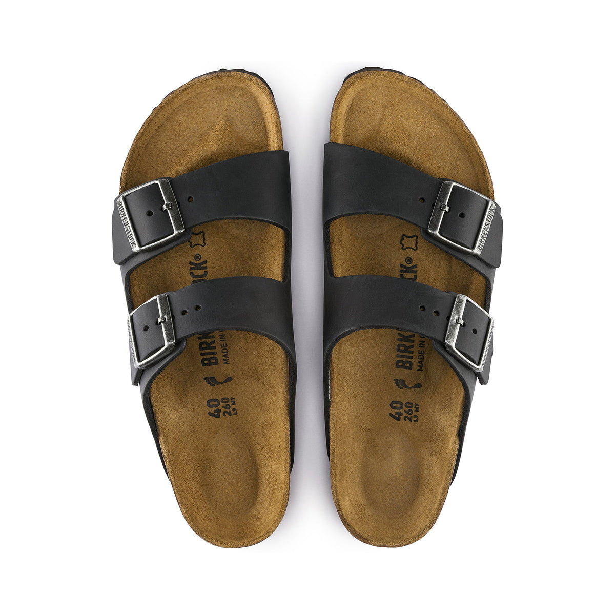 Arizona Black Oiled Leather