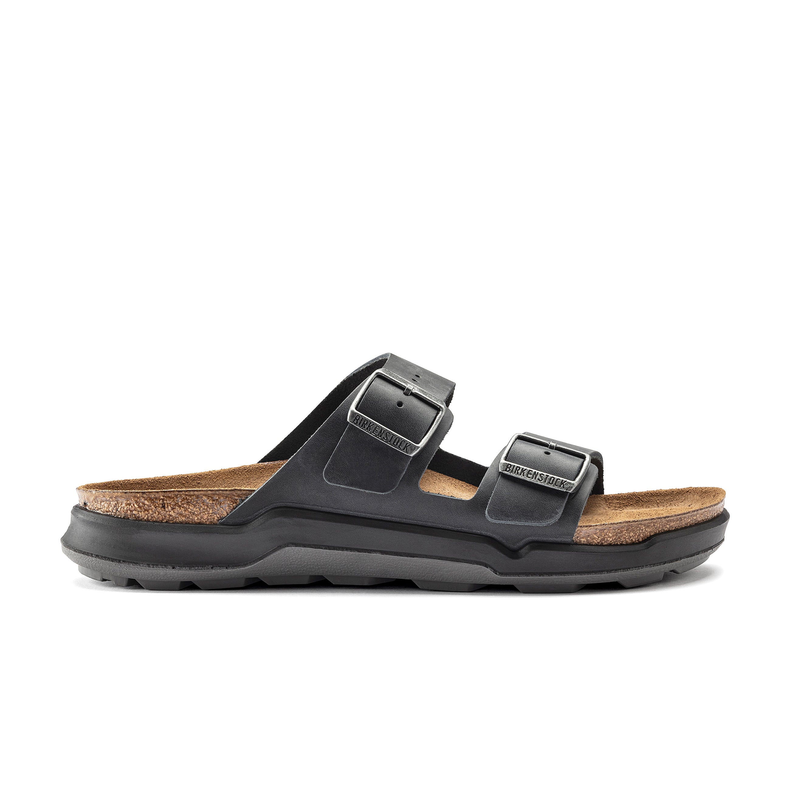 Arizona Cross Town Arctic Black Waxy Leather
