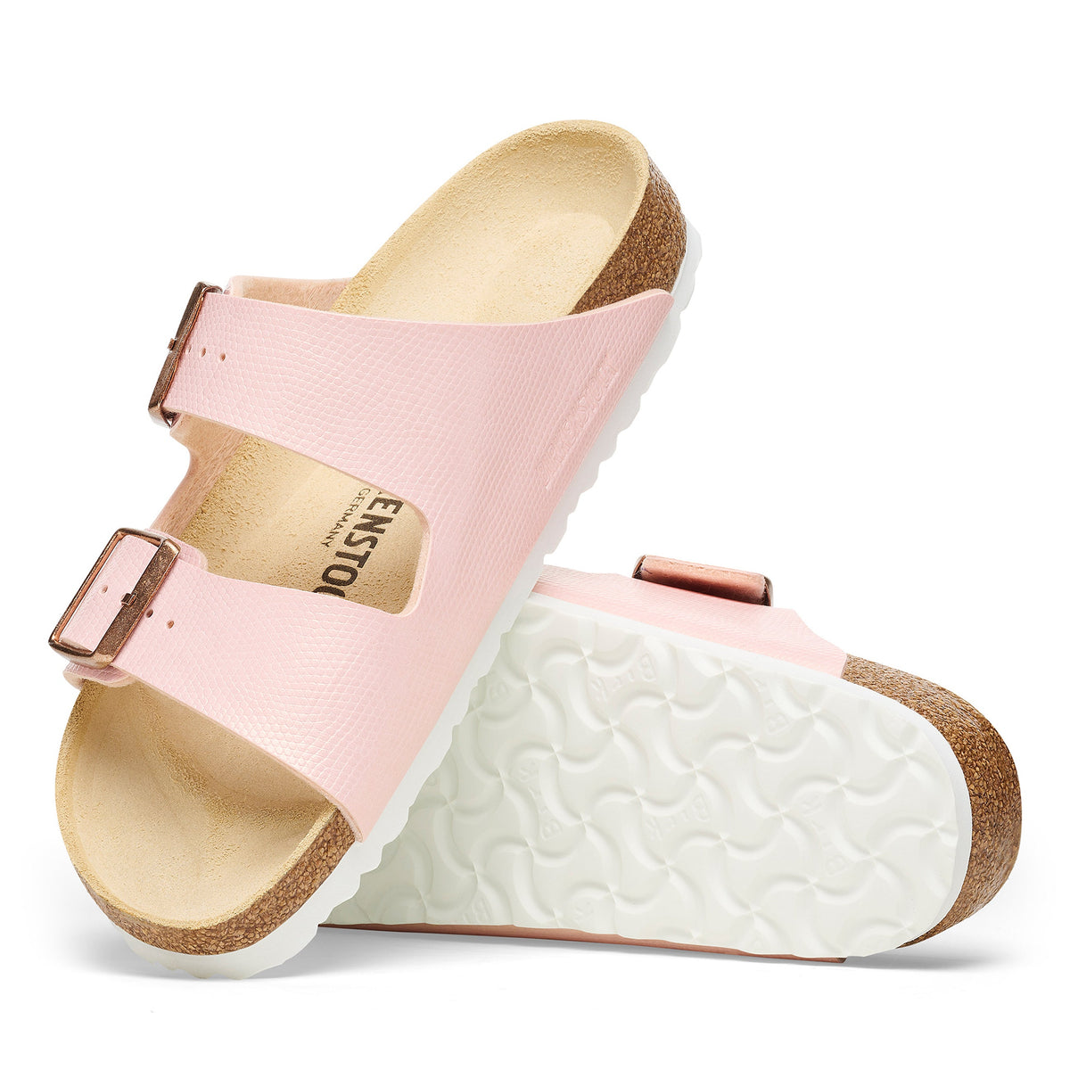 Arizona Shiny Embossed Light Rose Embossed Birko-Flor