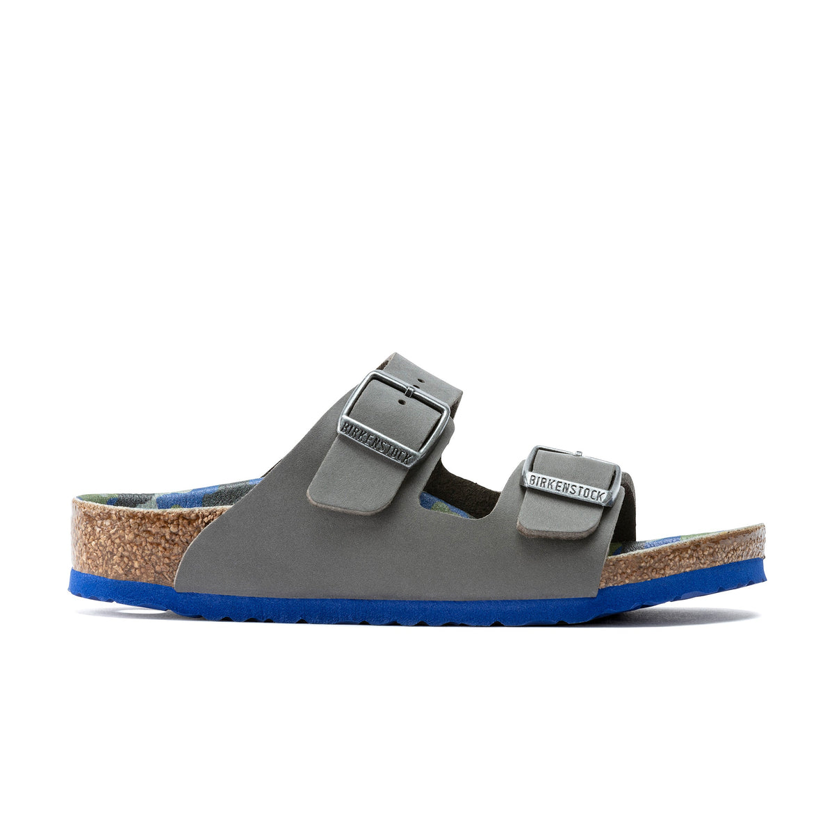 Arizona Kids Grey/Multicolour Camo Birko-Flor