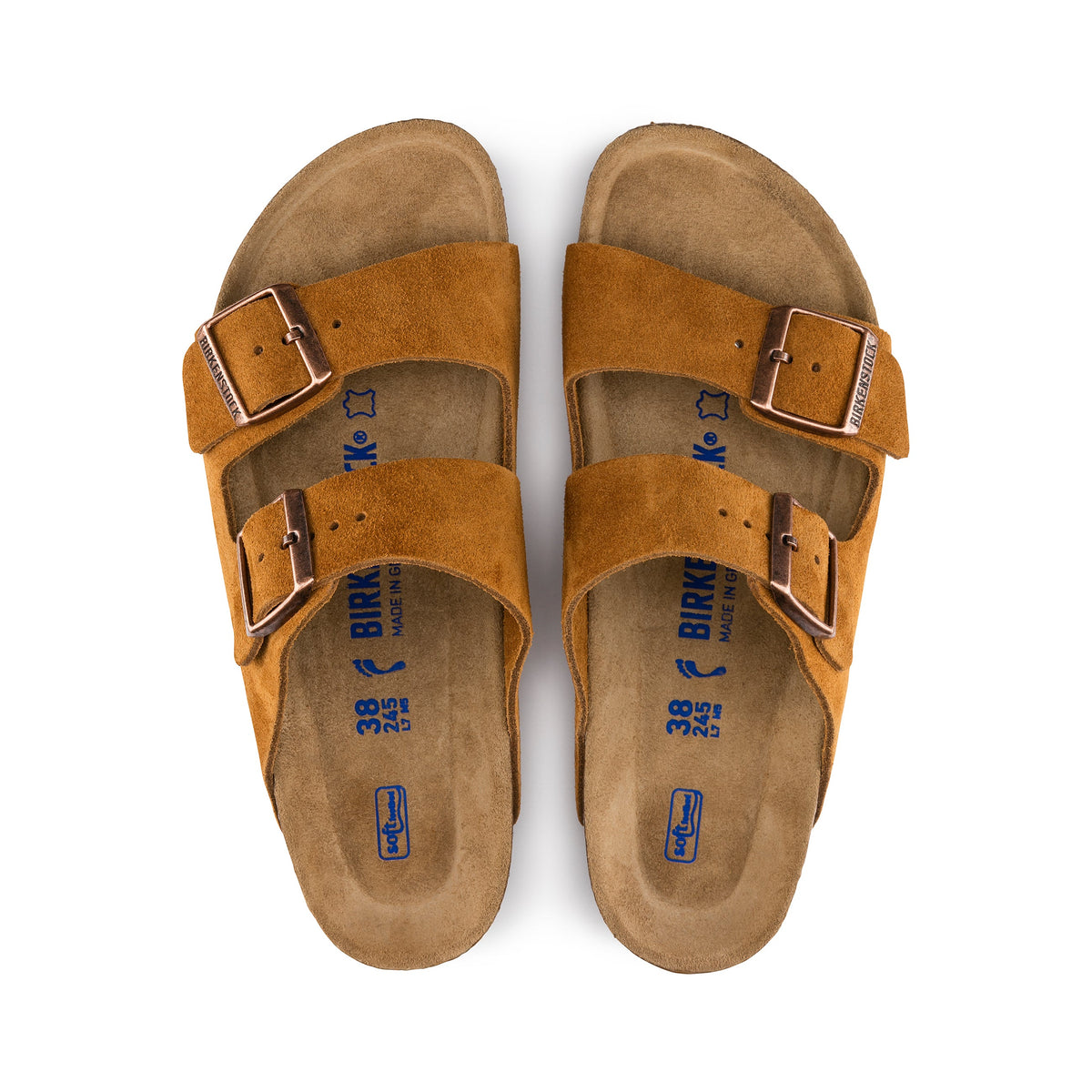 Arizona SFB Mink Suede Leather