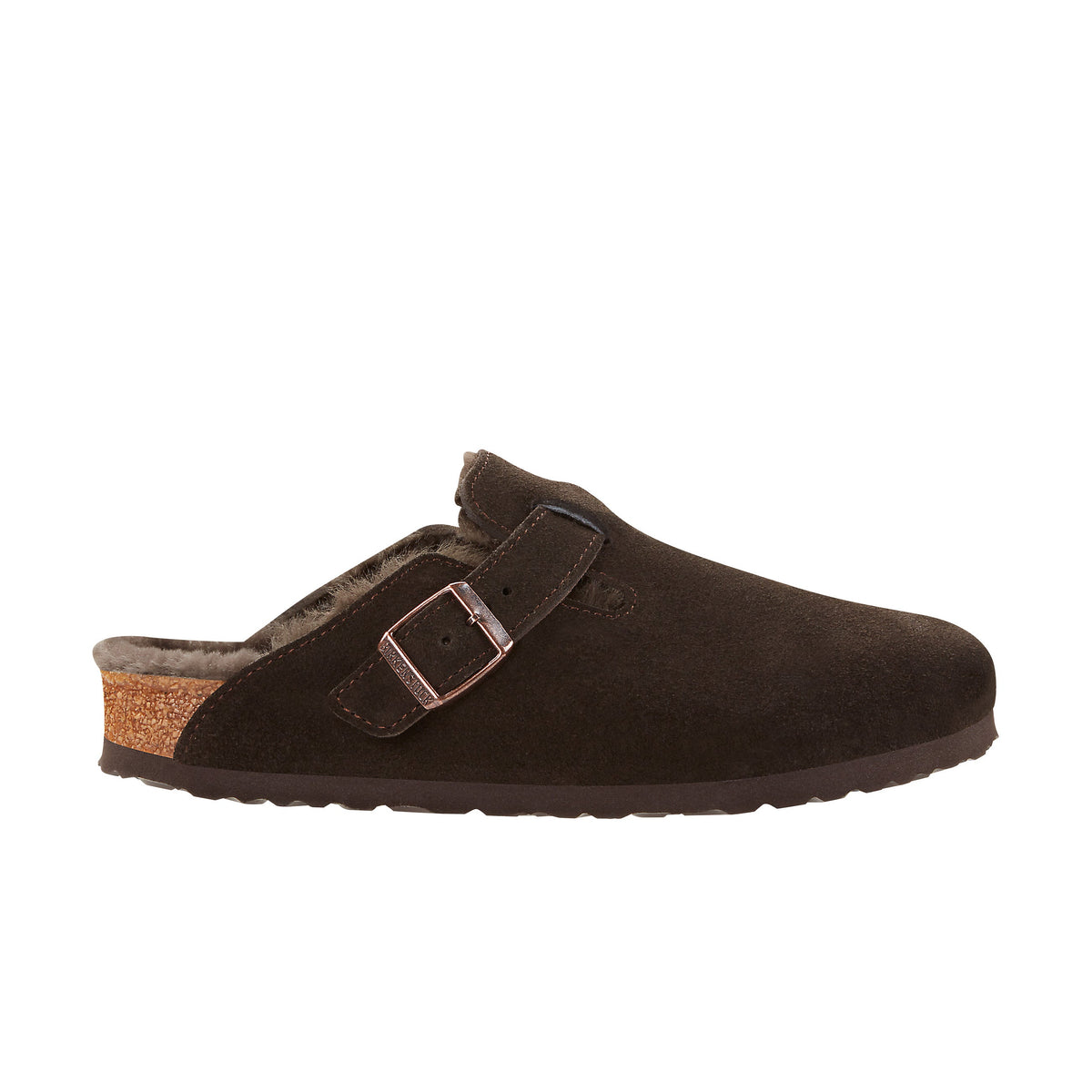 Boston Shearling Mocca Suede Leather/Shearling