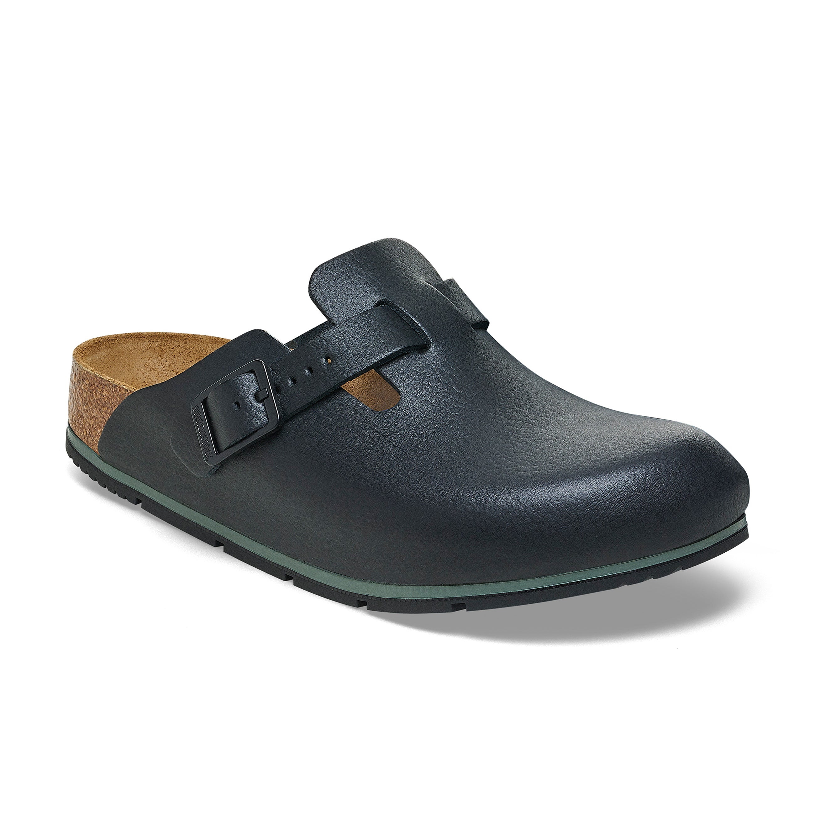 Boston Pro Black PU Coated Natural Leather