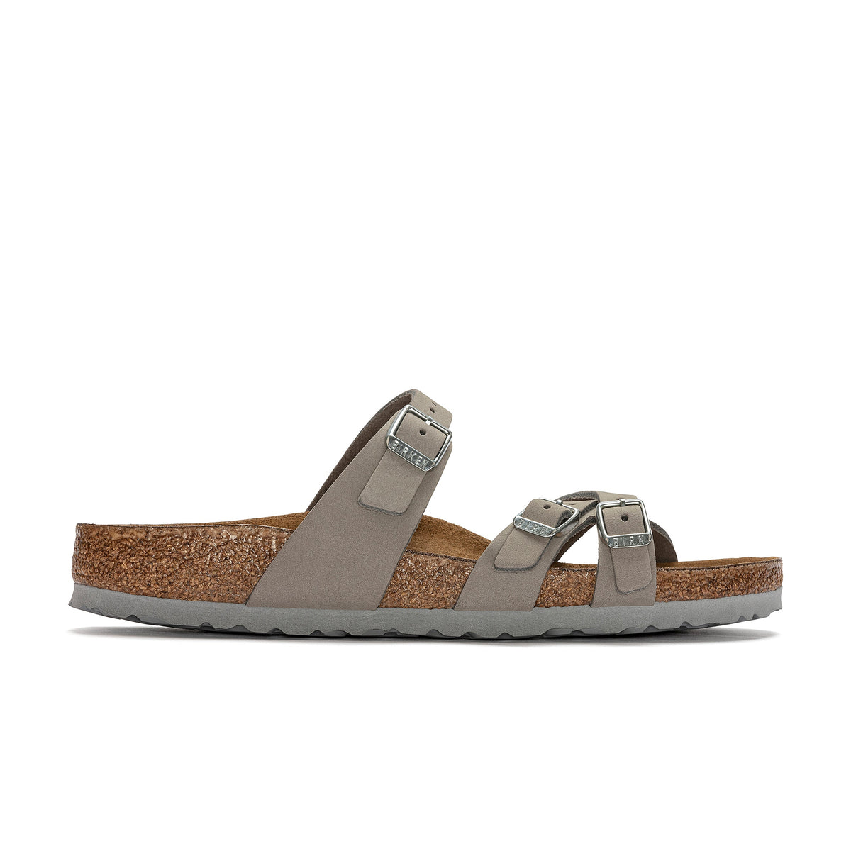 Franca SFB Dove Grey Nubuck Leather