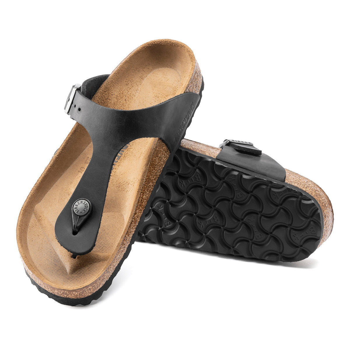 Gizeh Black Oiled Leather