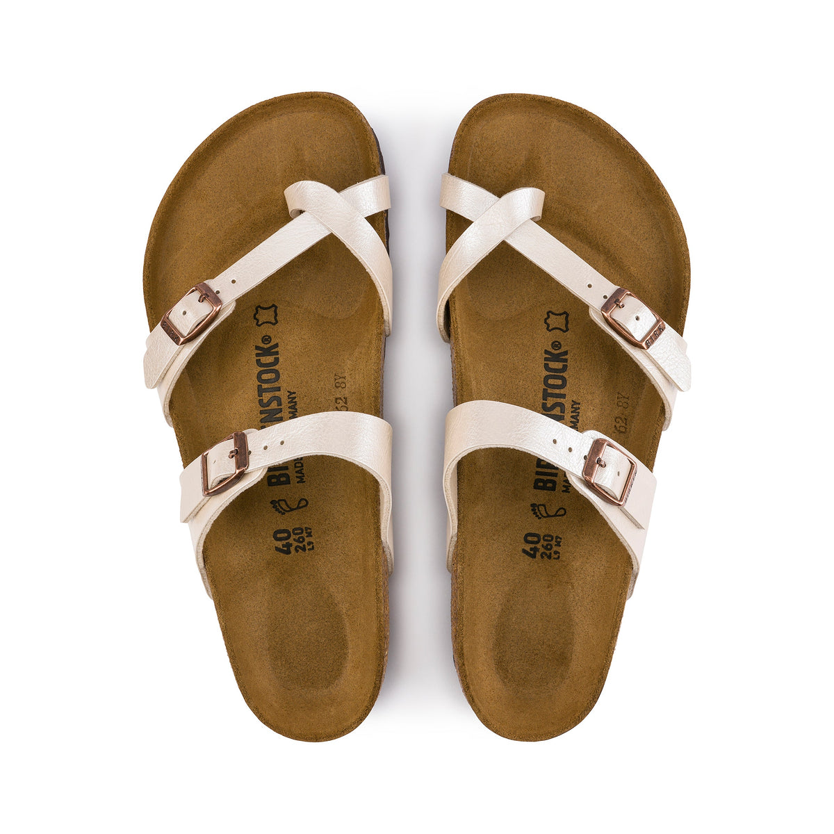 Mayari Graceful Pearl White Birko-Flor