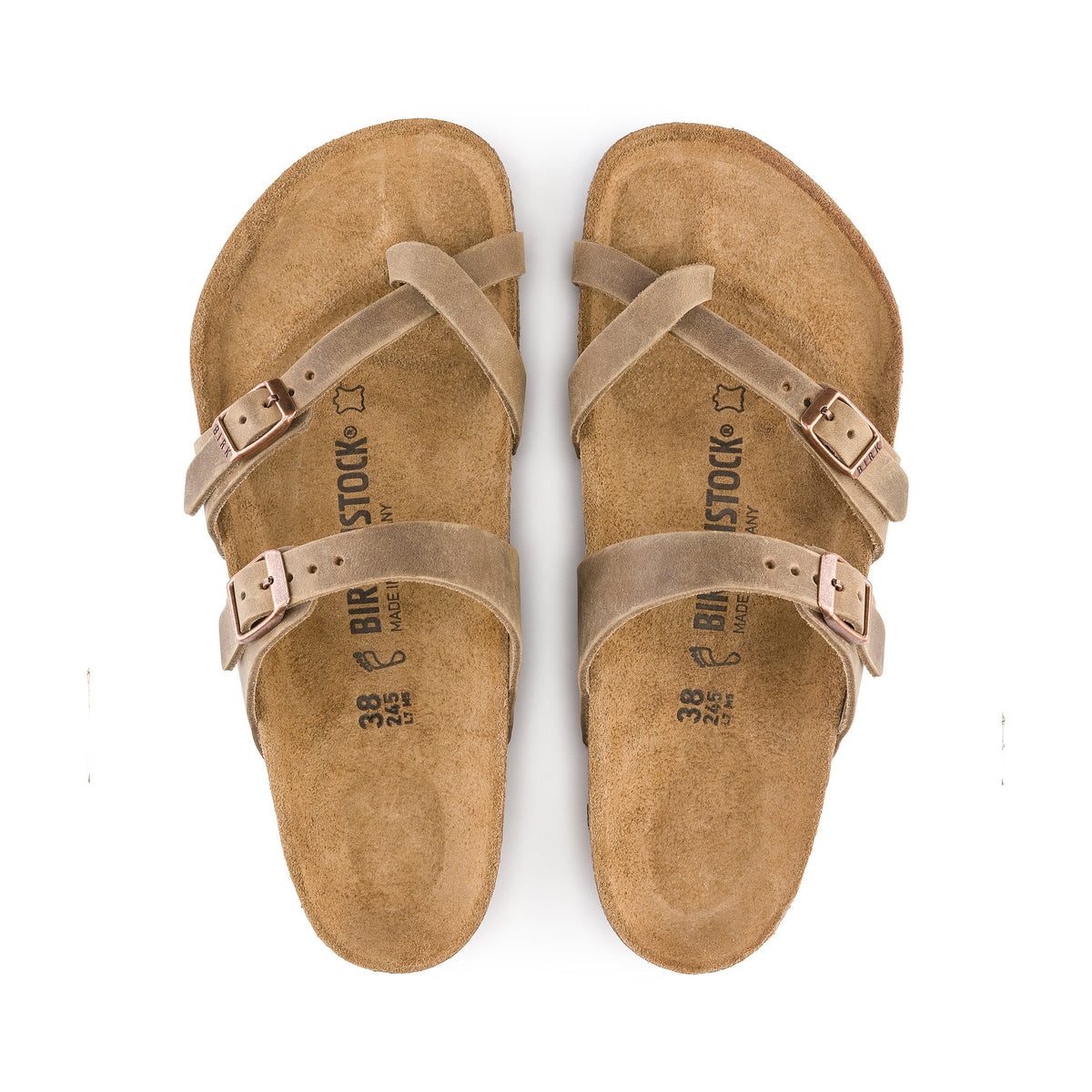 Mayari Tabacco Brown Oiled Leather