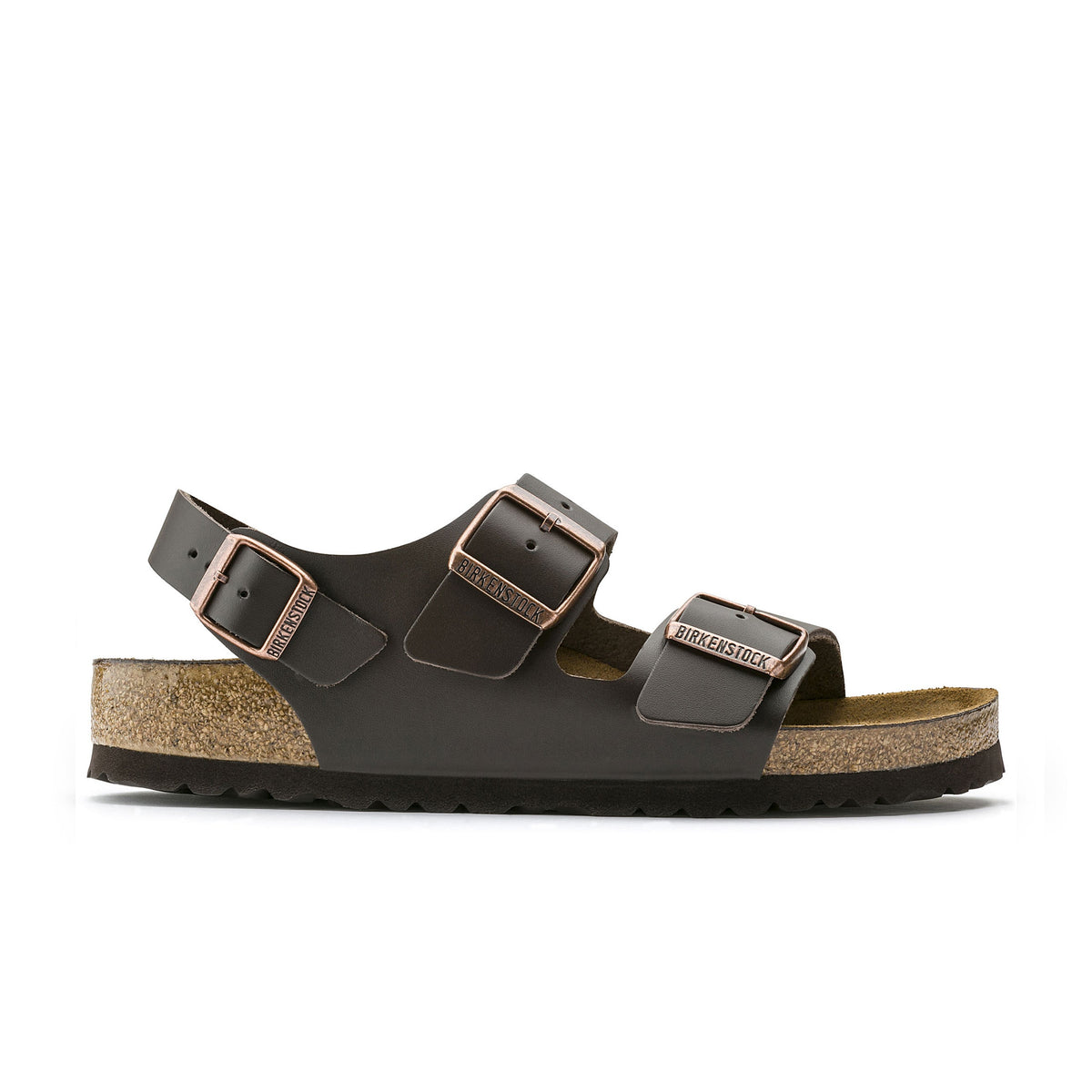 Milano Dark Brown Smooth Leather