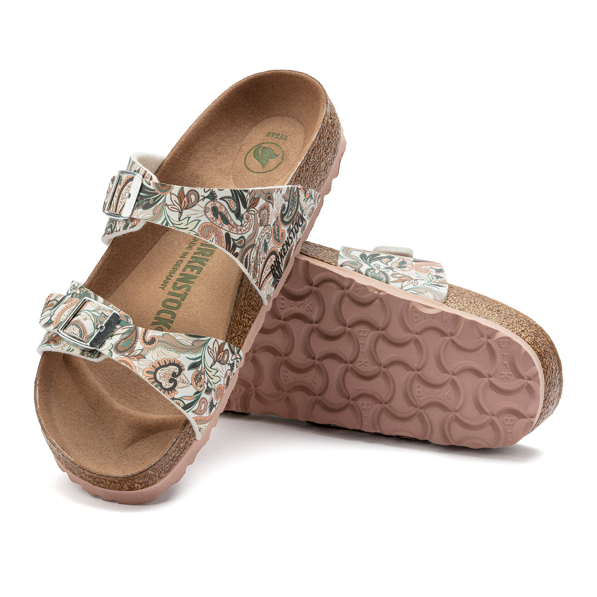 Sydney Vegan Paisley Light Rose Birko-Flor